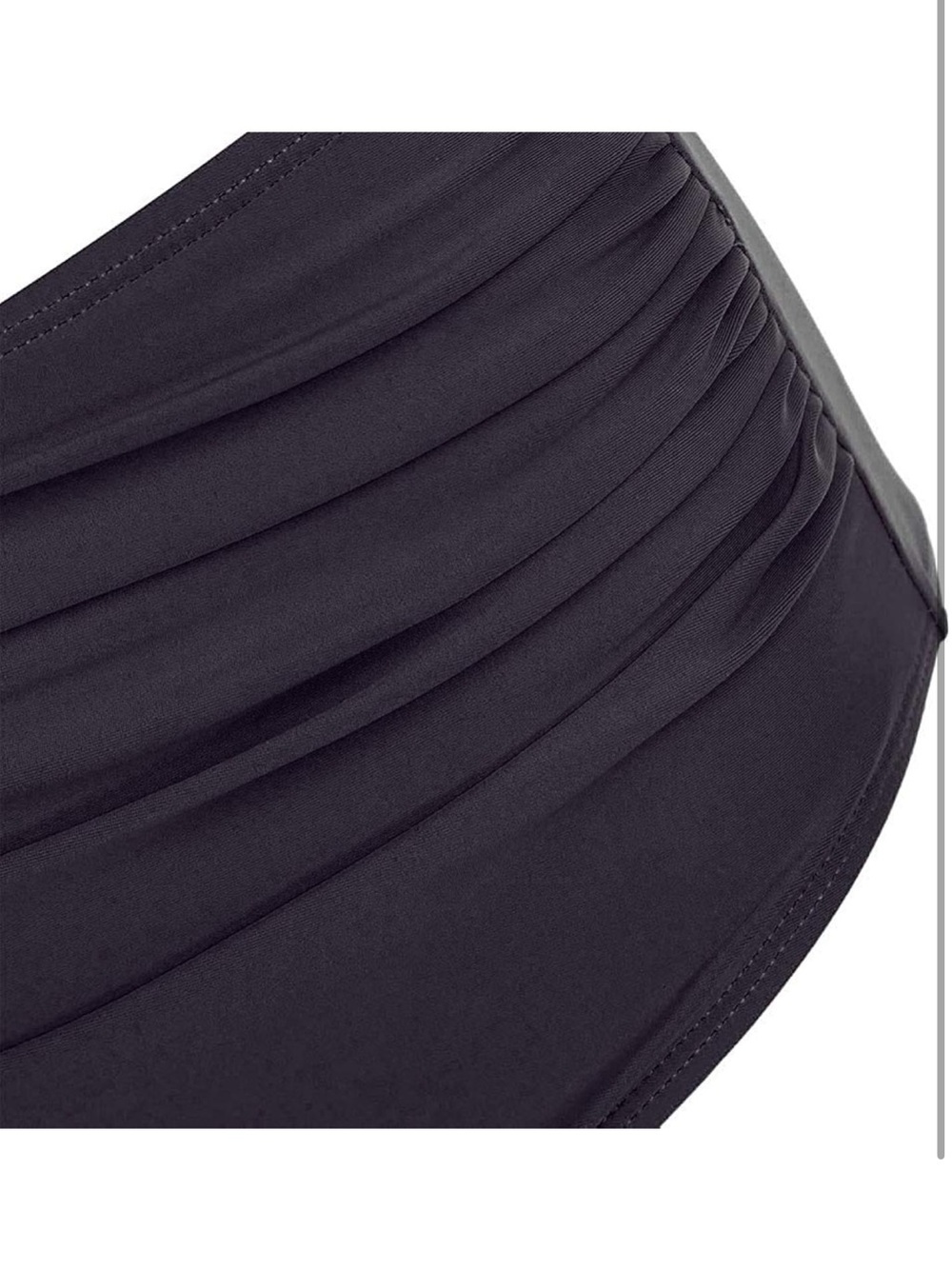 Sun Stars Moon Flounce High Waisted Tankini Swimsuit Black. 1938/bb7-1 - Picture 4 of 5